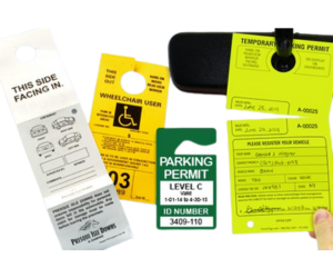 Parking Hang Tags for Staff & Visitors
